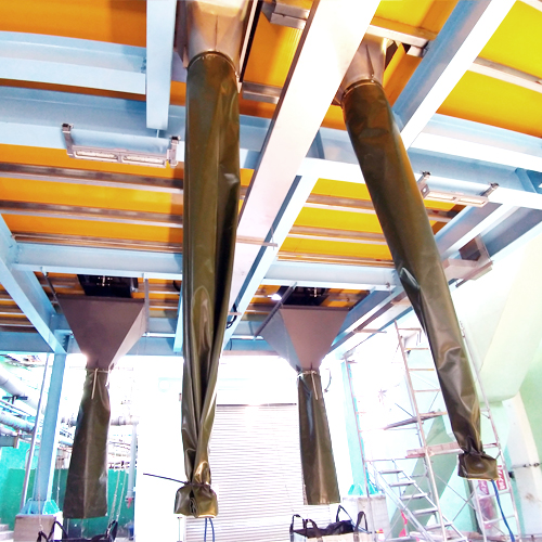 特殊出料 By pass系統、特殊出料設計